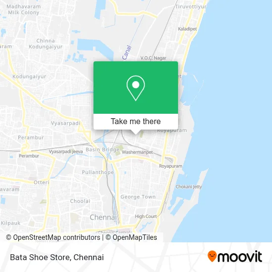 Bata Shoe Store map