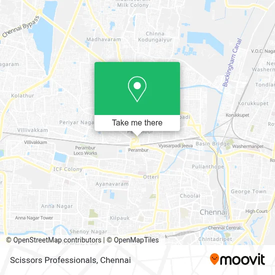 Scissors Professionals map