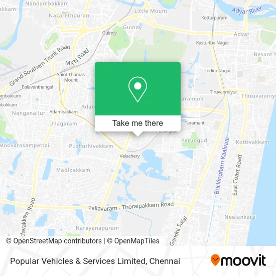 Popular Vehicles & Services Limited map