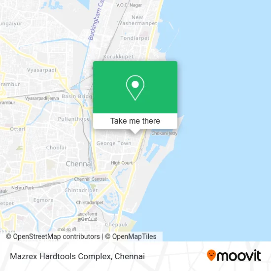 Mazrex Hardtools Complex map