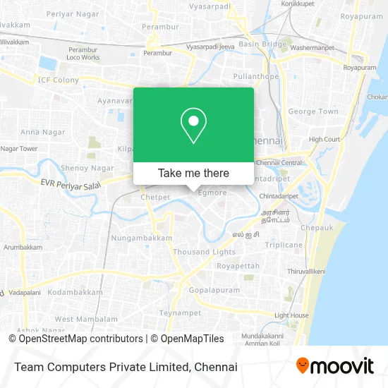 Team Computers Private Limited map