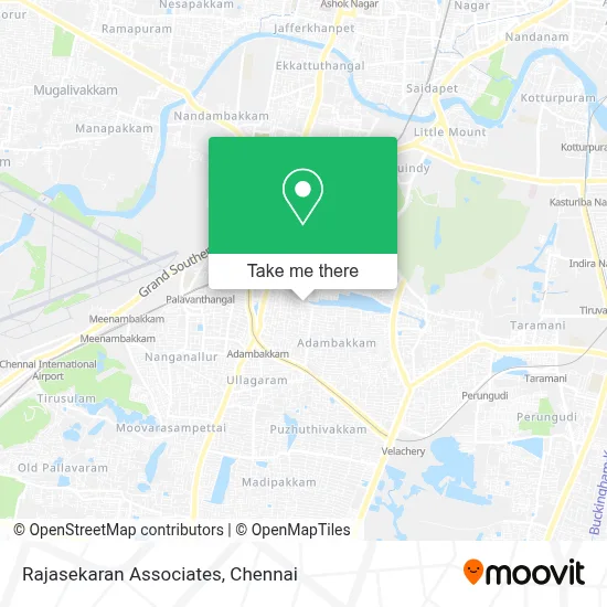 Rajasekaran Associates map