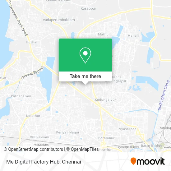 Me Digital Factory Hub map