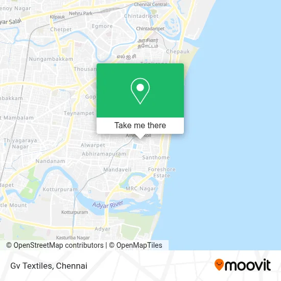 Gv Textiles map