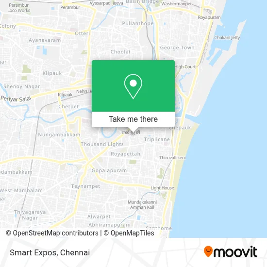 Smart Expos map