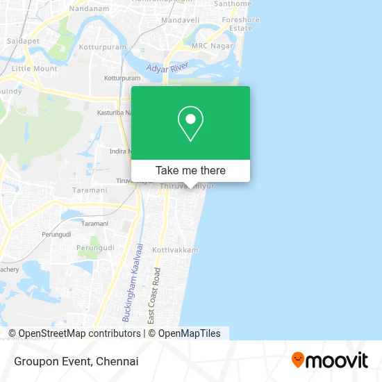 Groupon Event map