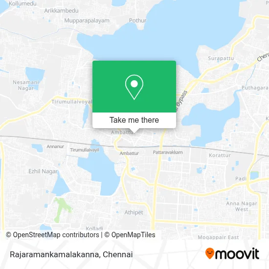 Rajaramankamalakanna map