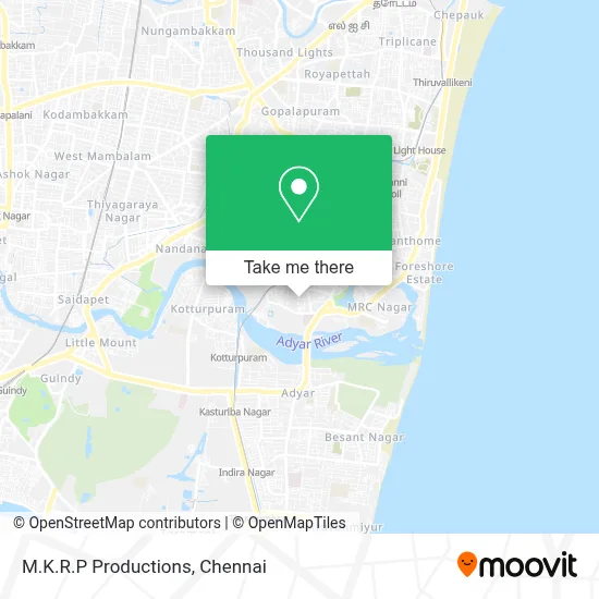 M.K.R.P Productions map