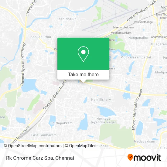 Rk Chrome Carz Spa map