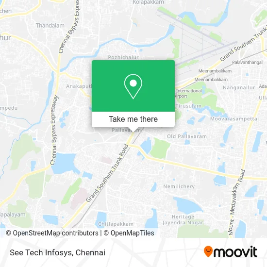 See Tech Infosys map