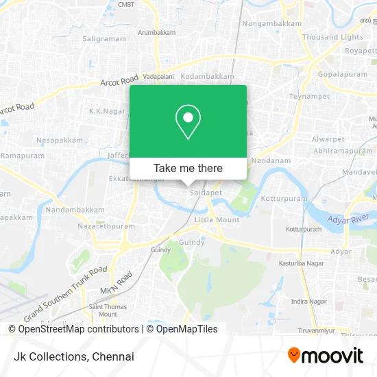 Jk Collections map