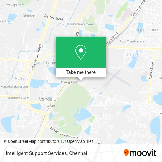 Intelligent Support Services map