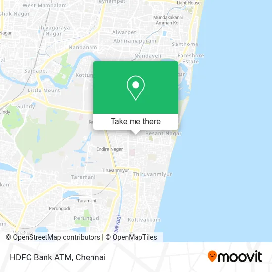 Hdfc Bank Atm map