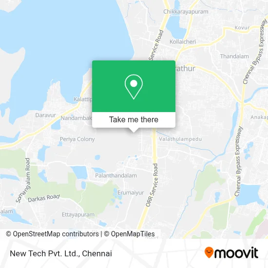 New Tech Pvt. Ltd. map