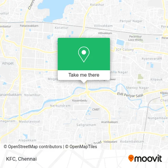 Kfc map
