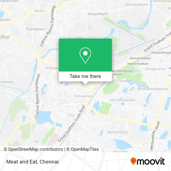 Meat And Eat map