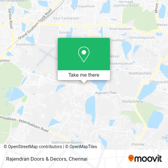 Rajendran Doors & Decors map