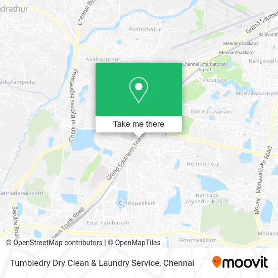 Tumbledry Dry Clean & Laundry Service map