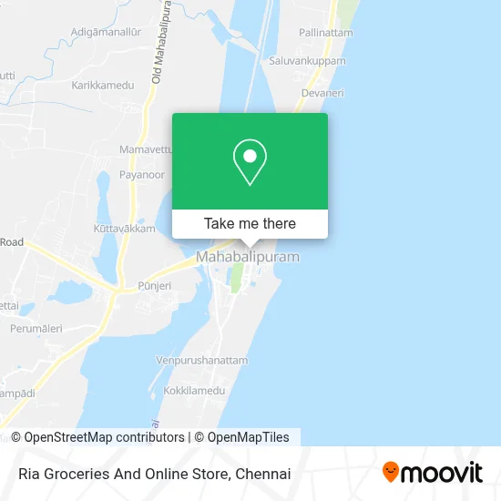 Ria Groceries And Online Store map