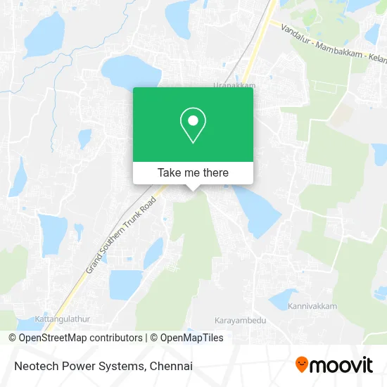 Neotech Power Systems map
