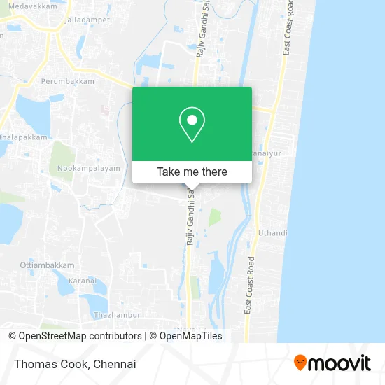 Thomas Cook map