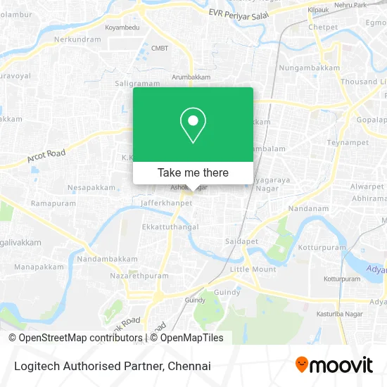 Logitech Authorised Partner map