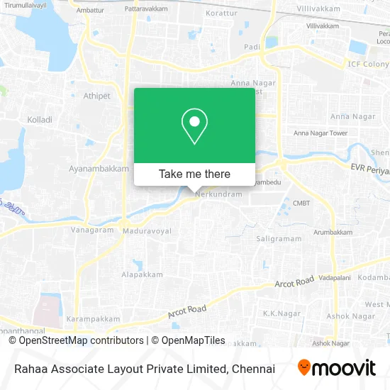Rahaa Associate Layout Private Limited map