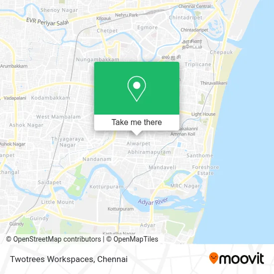 Twotrees Workspaces map
