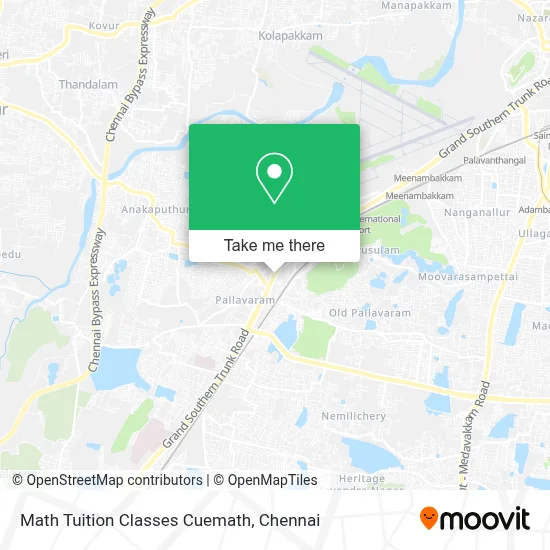 Math Tuition Classes Cuemath map