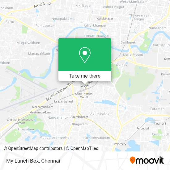 My Lunch Box map