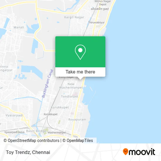 Toy Trendz map
