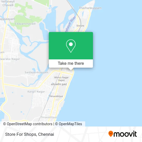 Store For Shops map