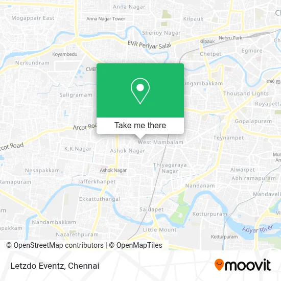 Letzdo Eventz map