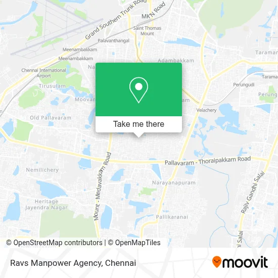 Ravs Manpower Agency map
