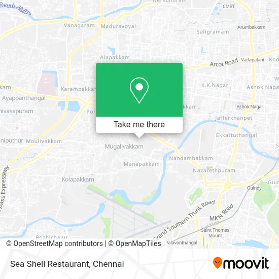 Sea Shell Restaurant map