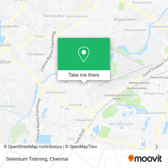 Selenium Training map