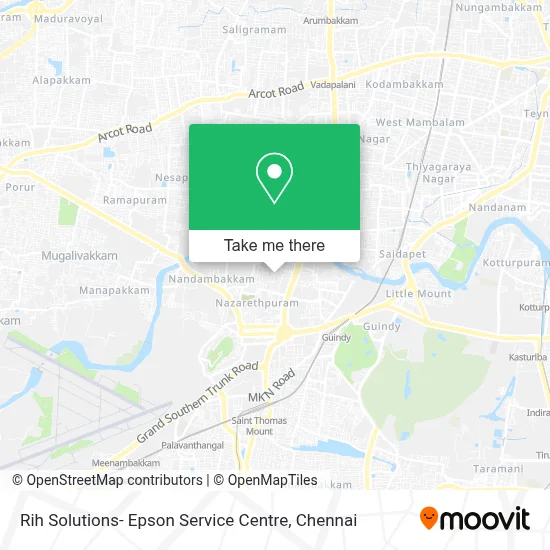 Rih Solutions- Epson Service Centre map