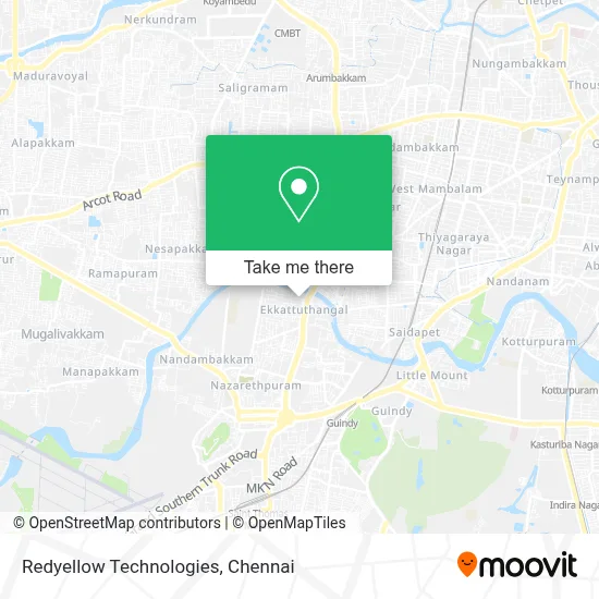 Redyellow Technologies map