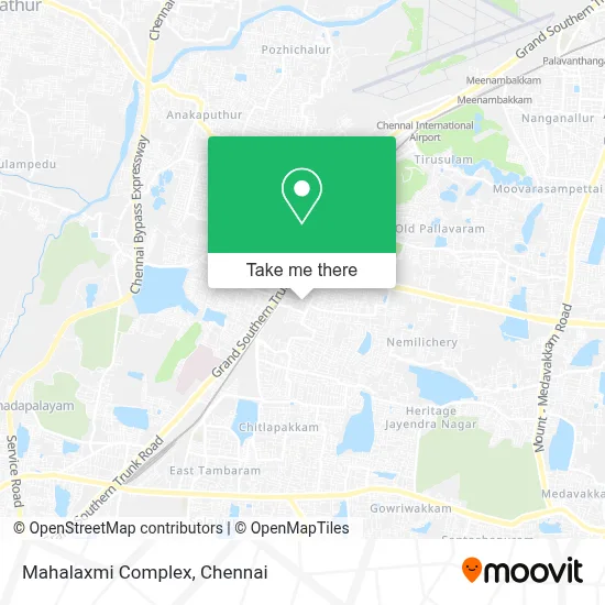 Mahalaxmi Complex map