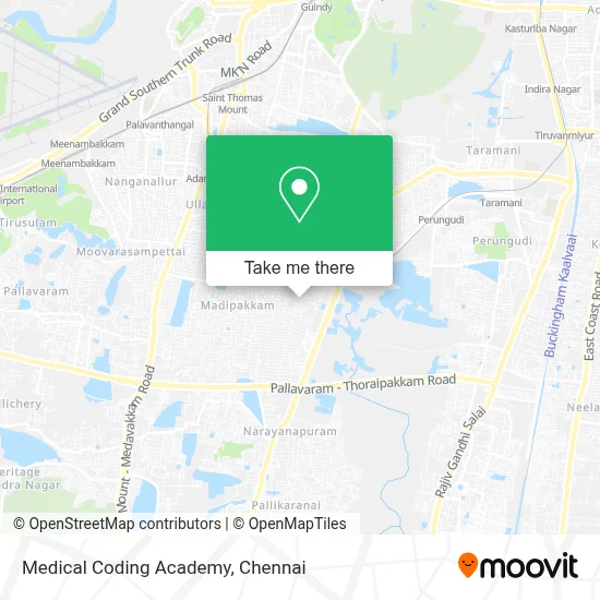 Medical Coding Academy map