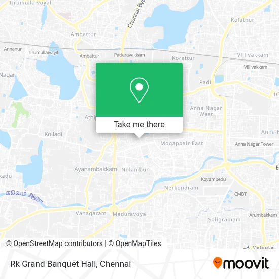 Rk Grand Banquet Hall map