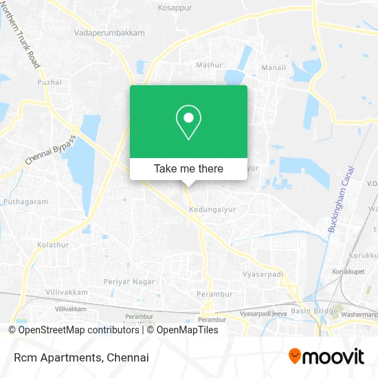 Rcm Apartments map