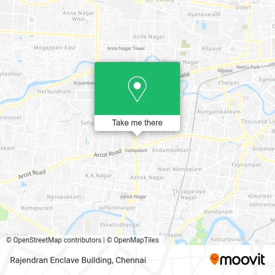 Rajendran Enclave Building map