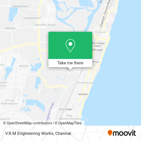 V.R.M Engineering Works map