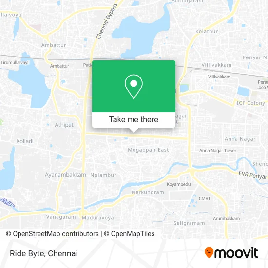 Ride Byte map