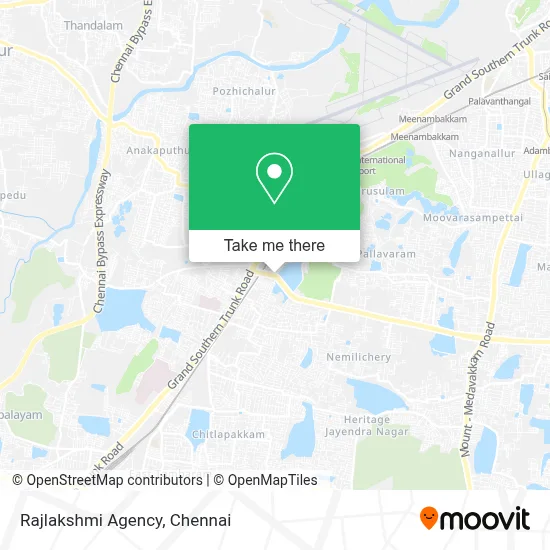 Rajlakshmi Agency map
