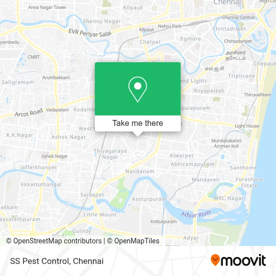 SS Pest Control map