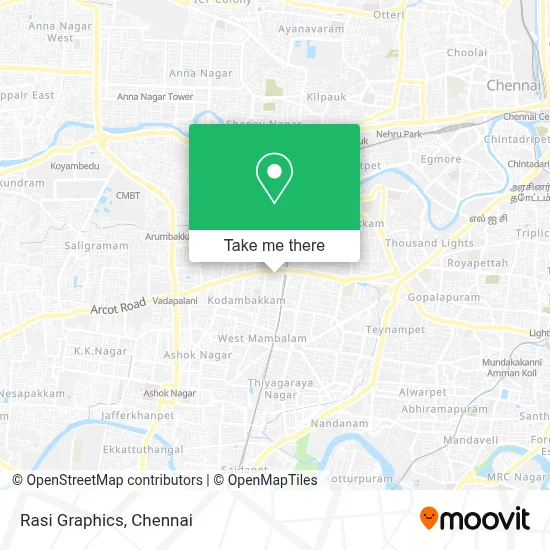 Rasi Graphics map
