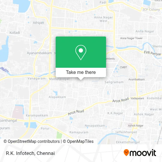 R.K. Infotech map