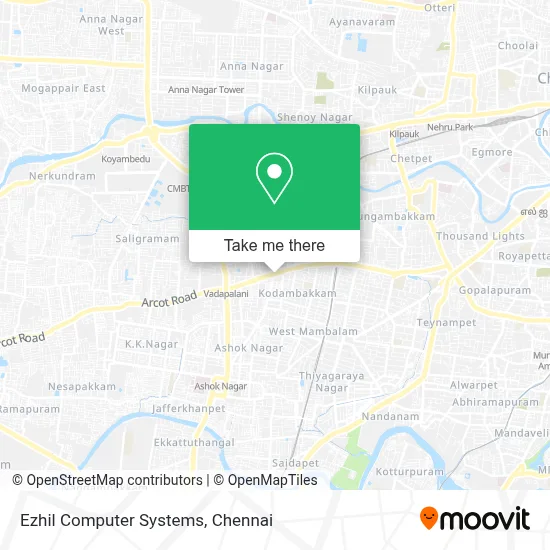 Ezhil Computer Systems map